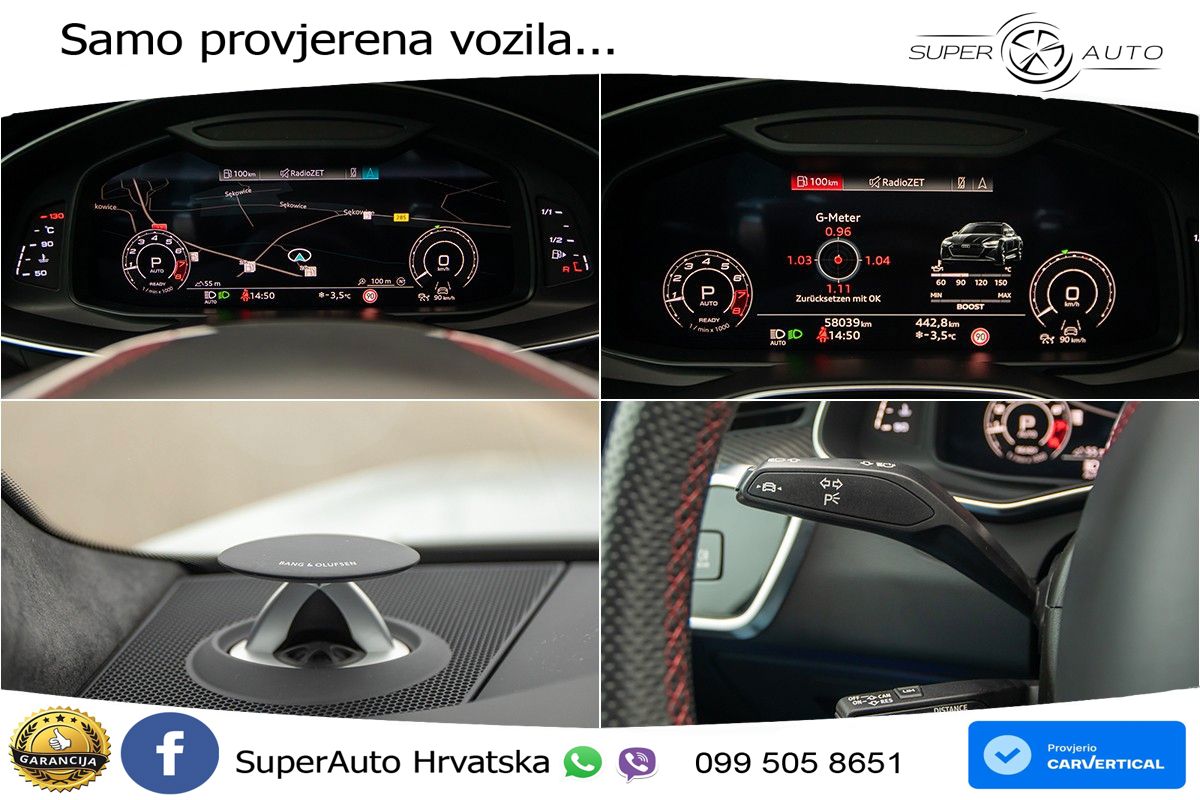 Audi RS7 4.0 TFSI V8 (600 KS) quattro tiptronic LED+GR SJED+ACC