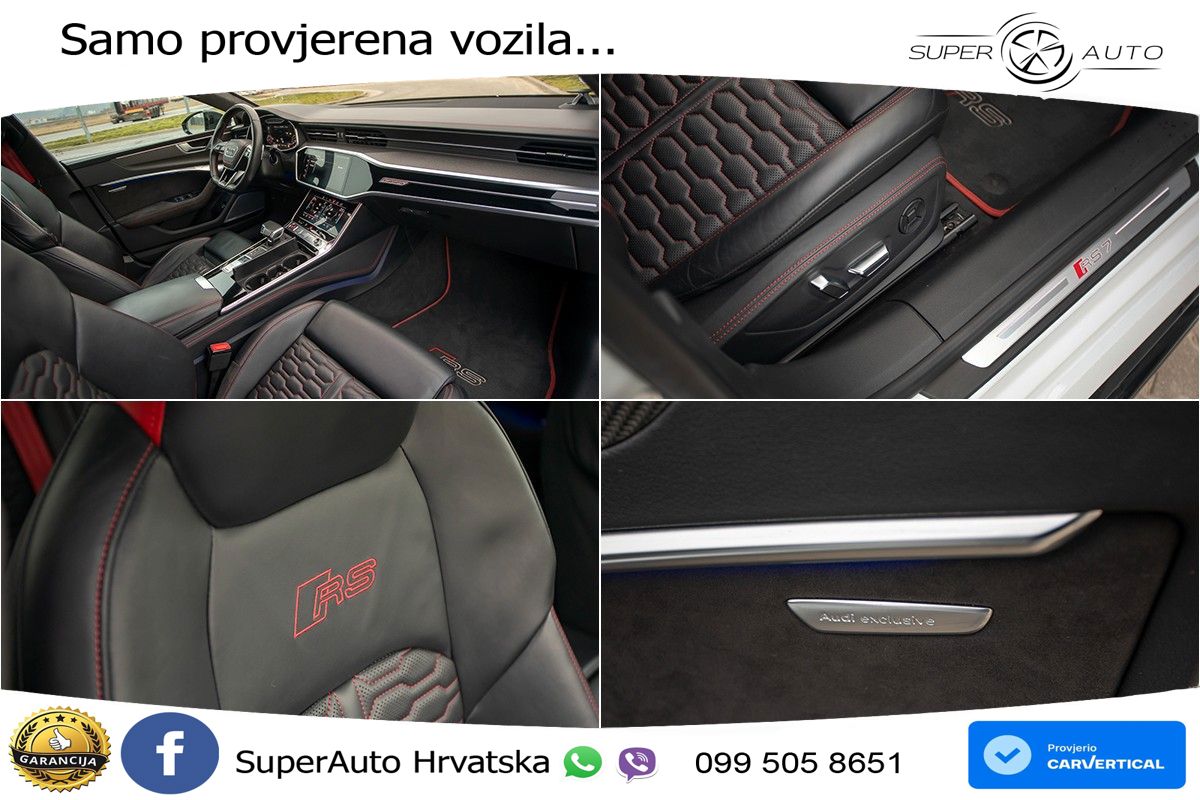 Audi RS7 4.0 TFSI V8 (600 KS) quattro tiptronic LED+GR SJED+ACC