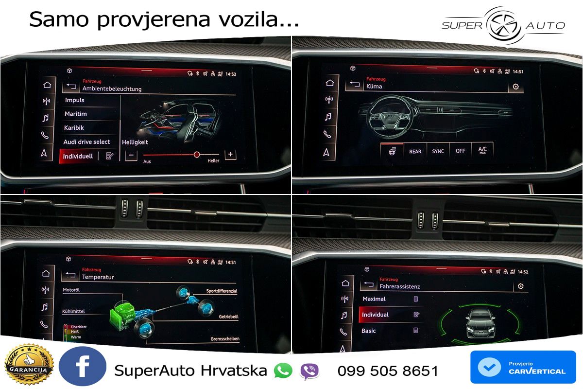 Audi RS7 4.0 TFSI V8 (600 KS) quattro tiptronic LED+GR SJED+ACC