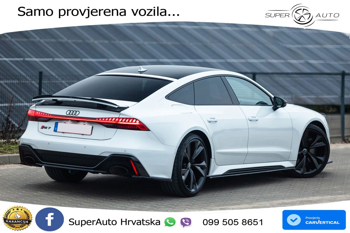 Audi RS7 4.0 TFSI V8 (600 KS) quattro tiptronic LED+GR SJED+ACC