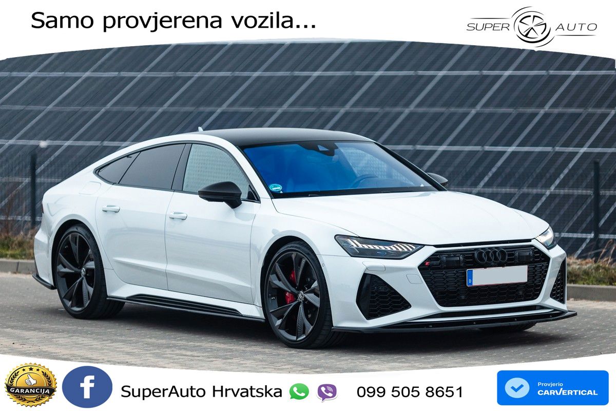 Audi RS7 4.0 TFSI V8 (600 KS) quattro tiptronic LED+GR SJED+ACC