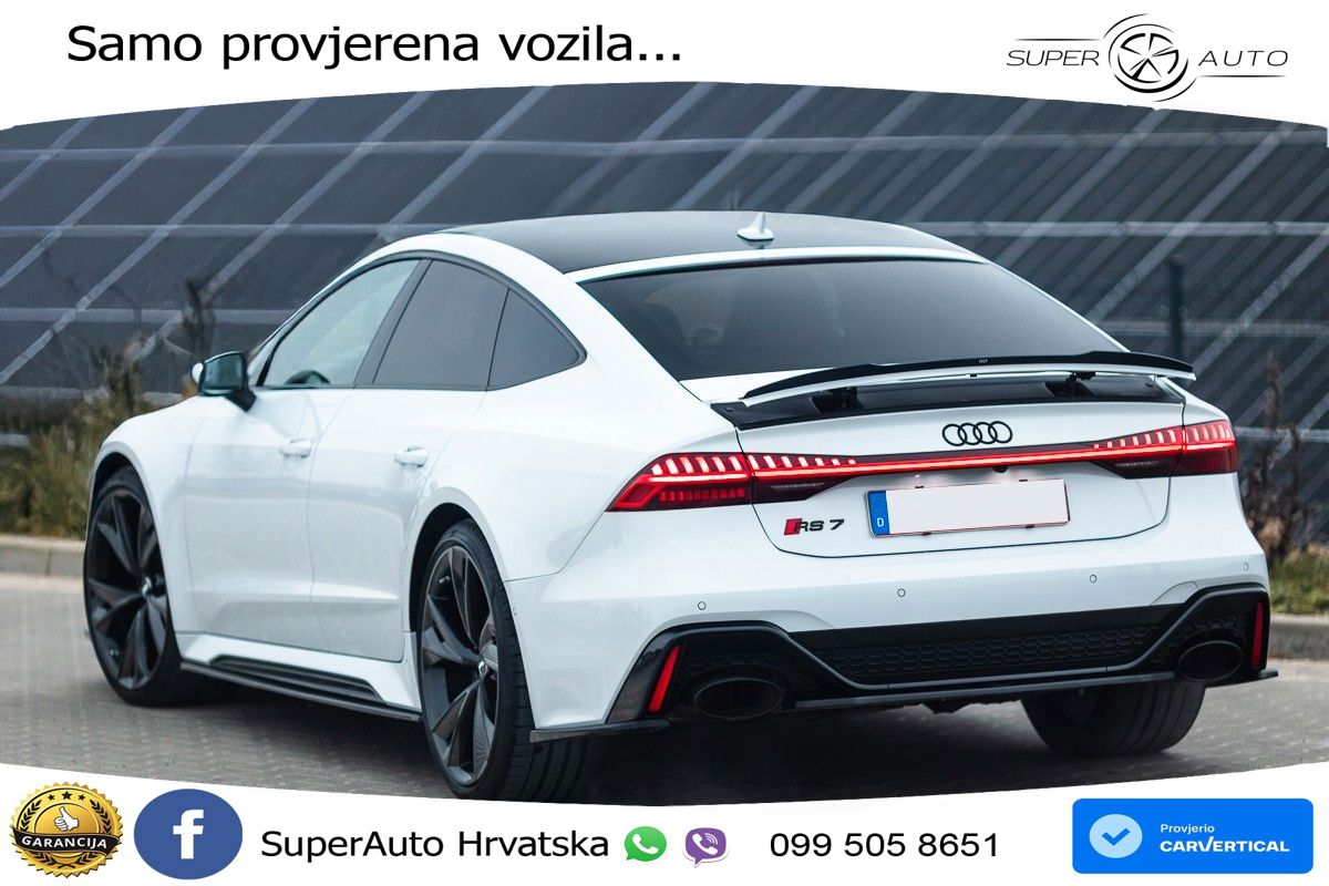 Audi RS7 4.0 TFSI V8 (600 KS) quattro tiptronic LED+GR SJED+ACC