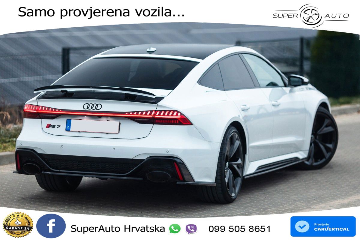 Audi RS7 4.0 TFSI V8 (600 KS) quattro tiptronic LED+GR SJED+ACC