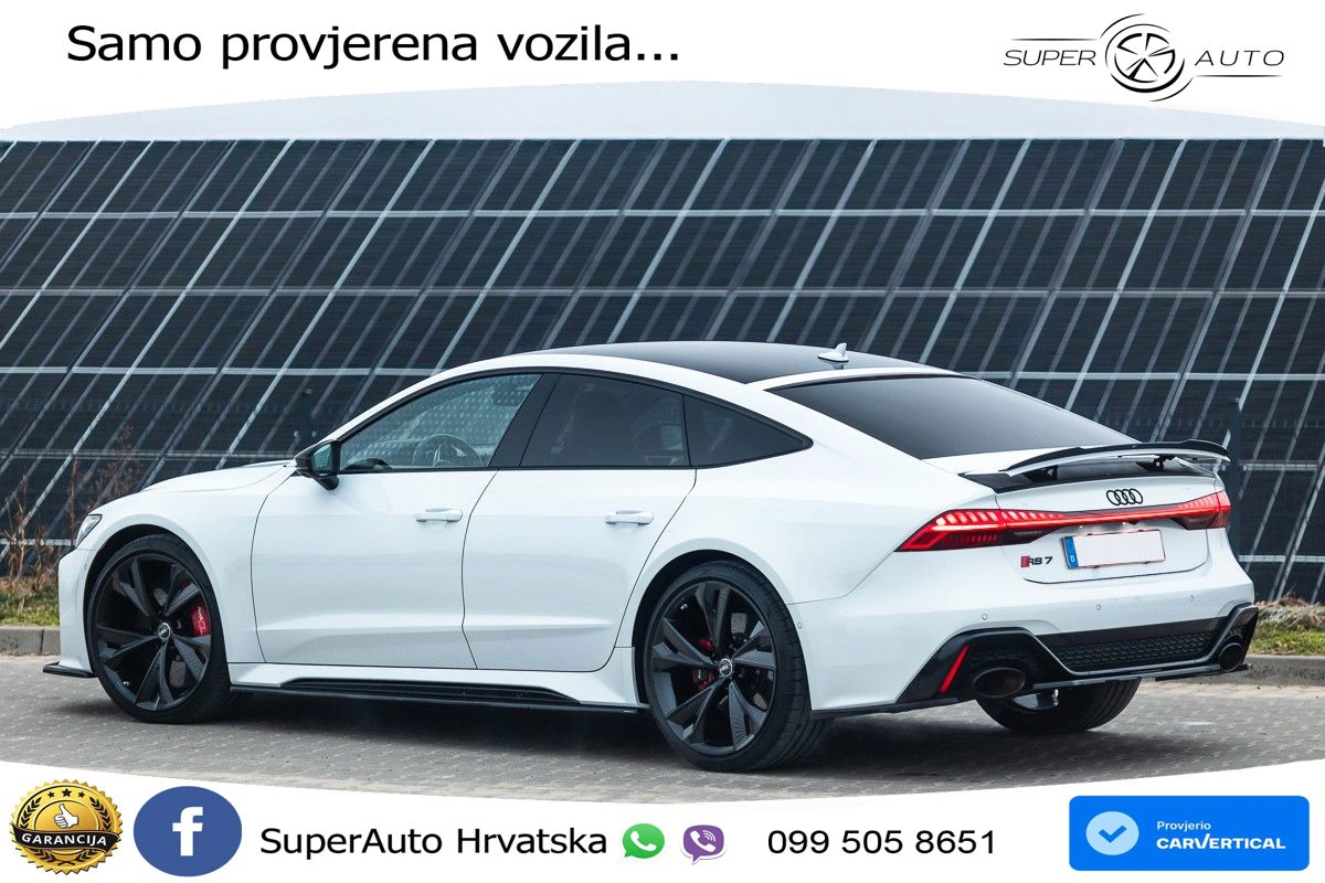 Audi RS7 4.0 TFSI V8 (600 KS) quattro tiptronic LED+GR SJED+ACC