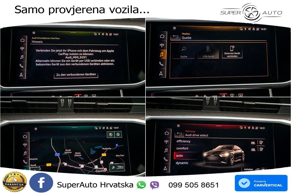 Audi RS7 4.0 TFSI V8 (600 KS) quattro tiptronic LED+GR SJED+ACC