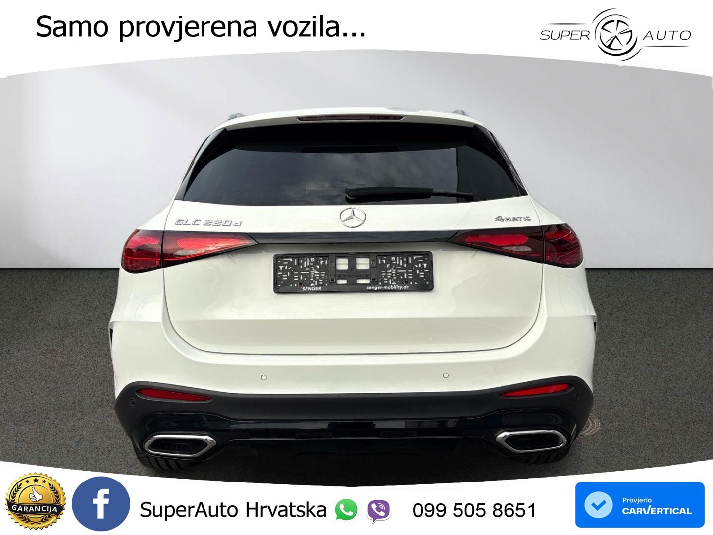 Mercedes GLC 220d (197 KS) 4MATIC 9G-TRONIC AMG LED+GR SJED+ACC