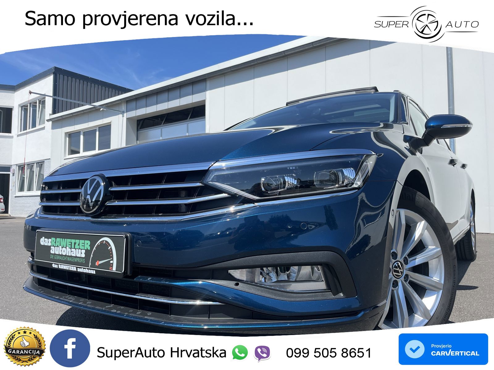 Volkswagen Passat Variant 2.0 TDI (200 KS) DSG Business LED+GR SJED+ACC