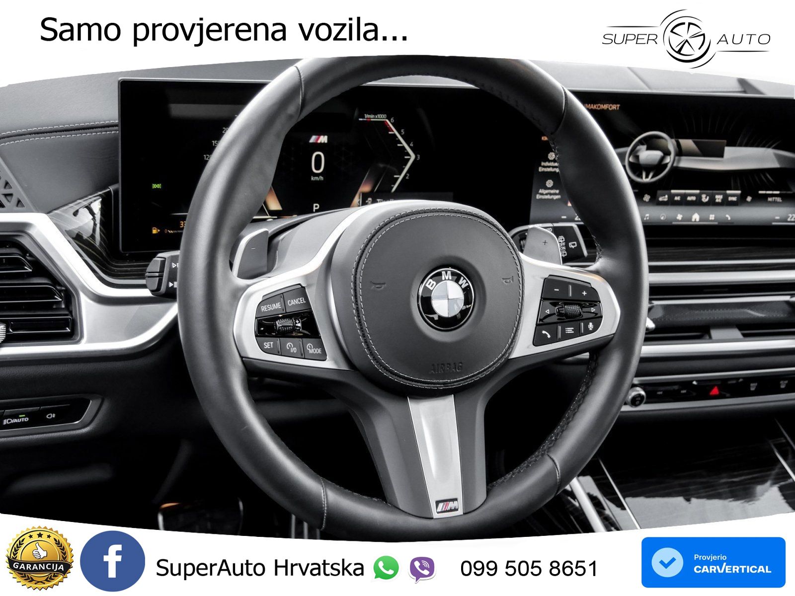 BMW X7 40d (352 KS) xDrive Steptronic M Sport ZRAČNI+ACC+GR SJED+KAM+PANO