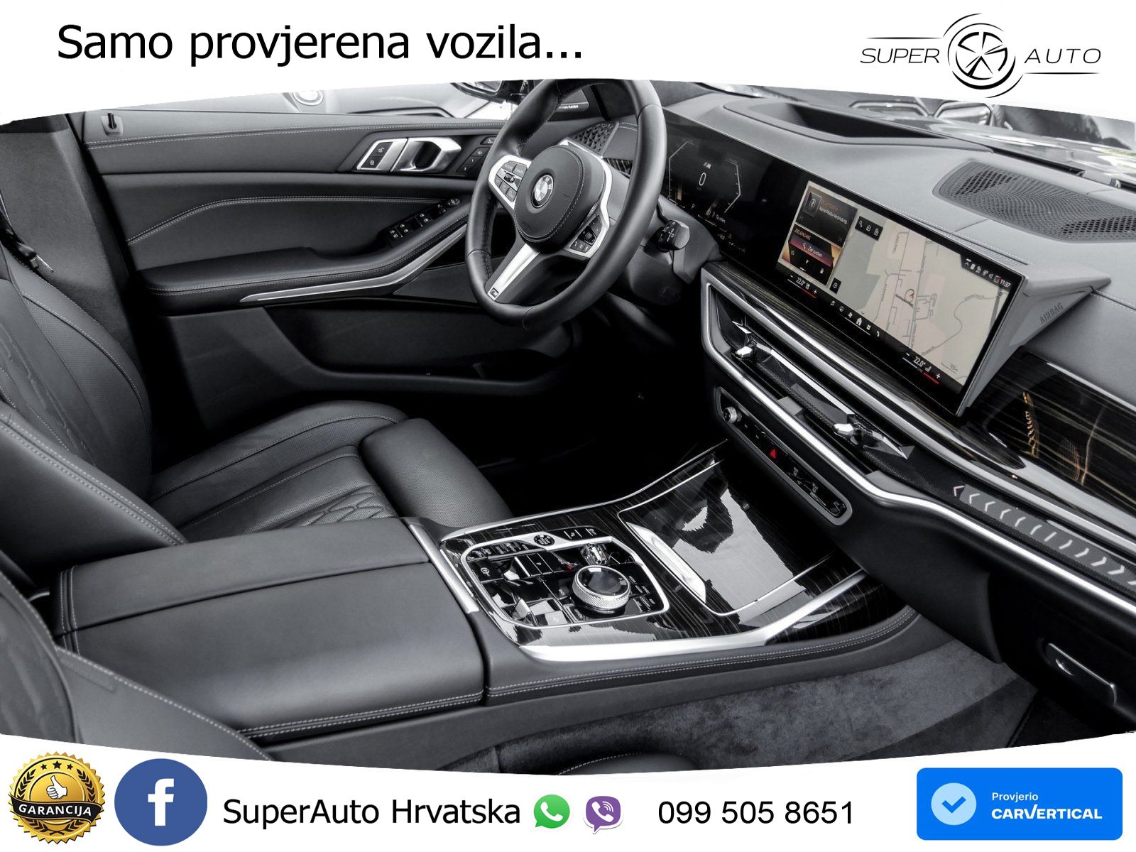 BMW X7 40d (352 KS) xDrive Steptronic M Sport ZRAČNI+ACC+GR SJED+KAM+PANO