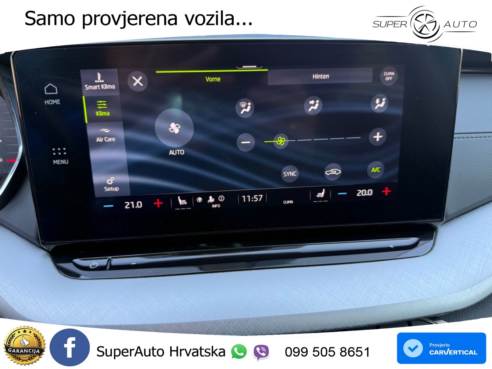 Škoda Octavia Combi 2.0 TDI (150 KS) DSG LED+GR SJED+ACC