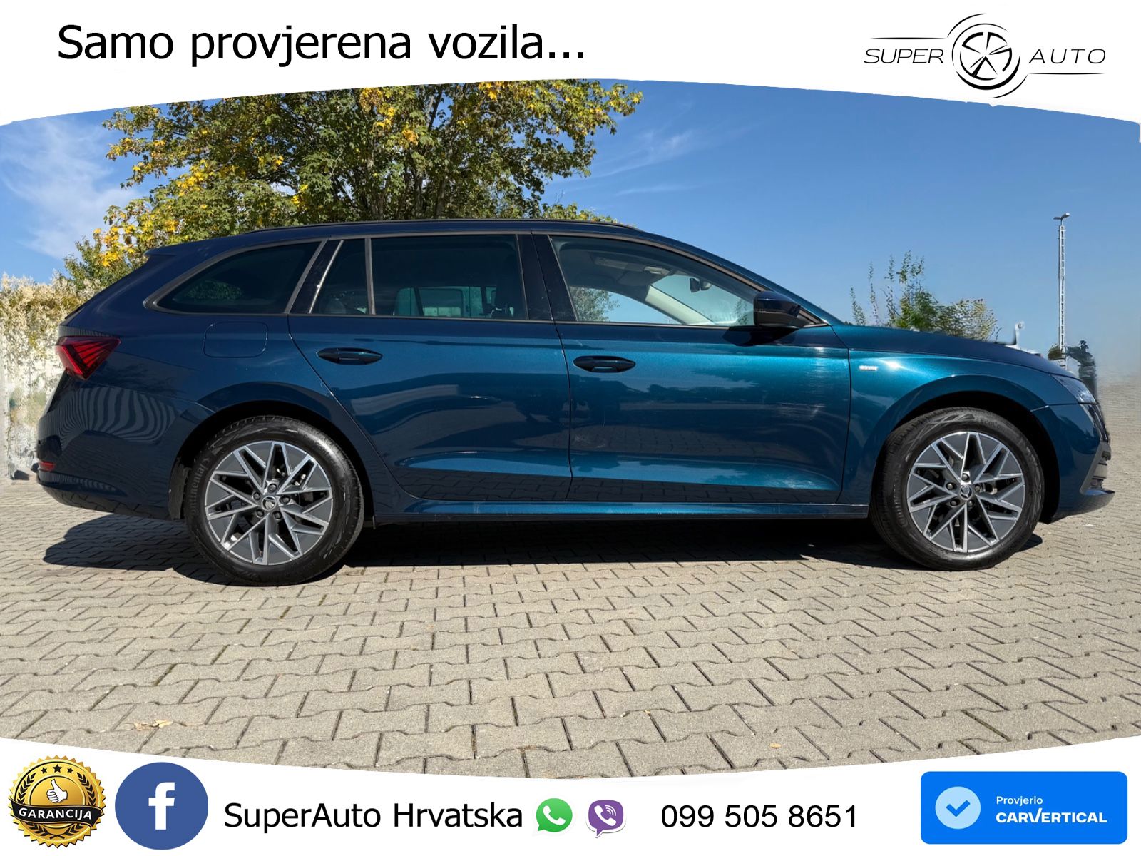 Škoda Octavia Combi 2.0 TDI (150 KS) DSG LED+GR SJED+ACC