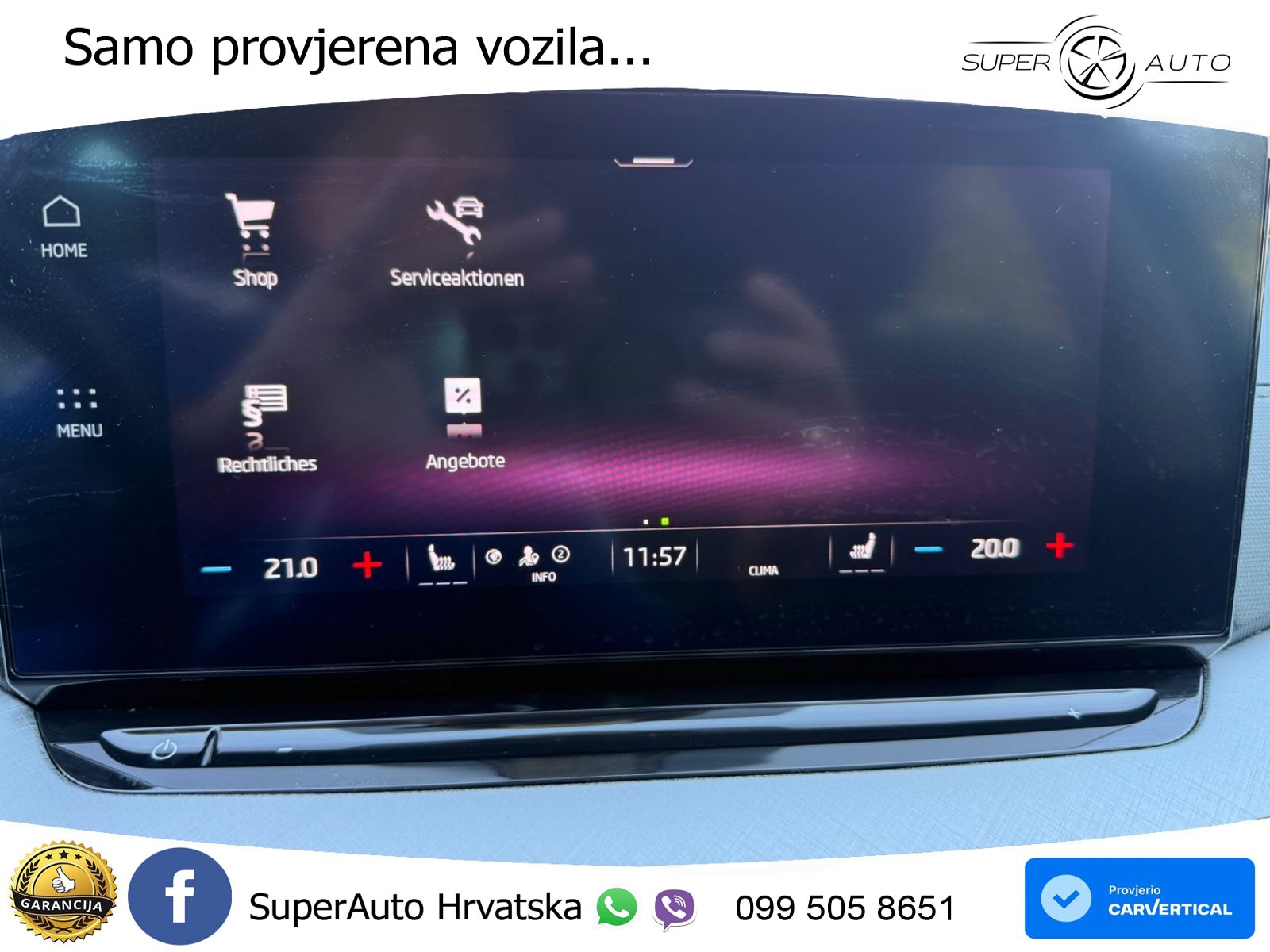 Škoda Octavia Combi 2.0 TDI (150 KS) DSG LED+GR SJED+ACC