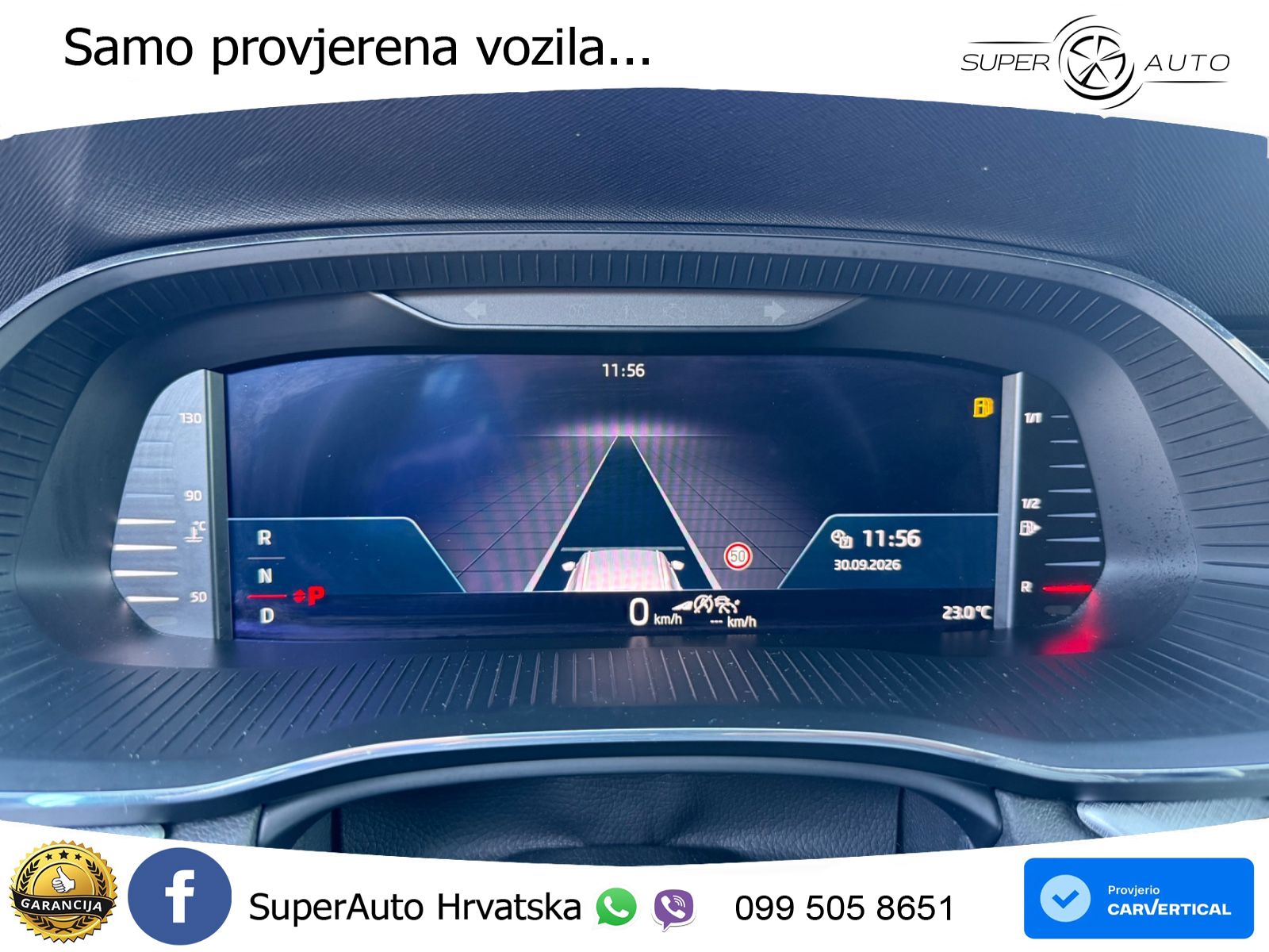 Škoda Octavia Combi 2.0 TDI (150 KS) DSG LED+GR SJED+ACC