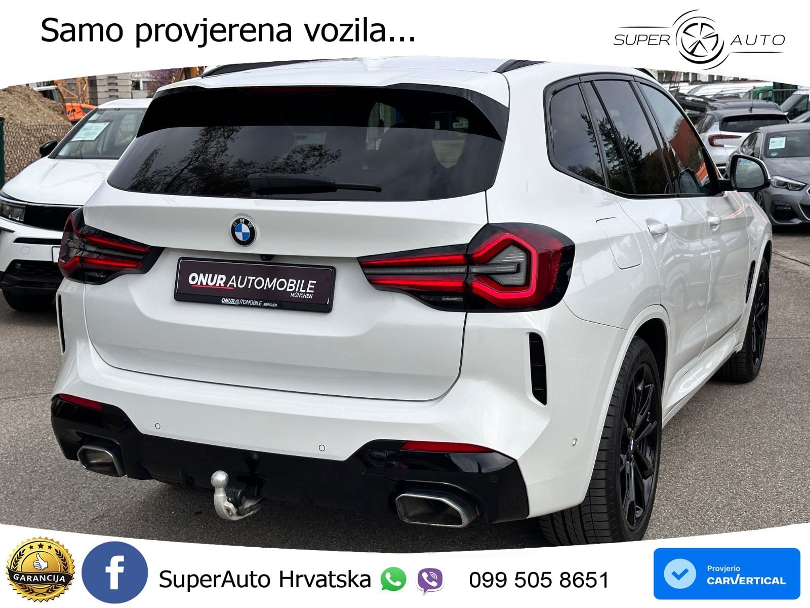 BMW X3 30d xDrive Steptronic M Sport LED+GR SJED+ACC