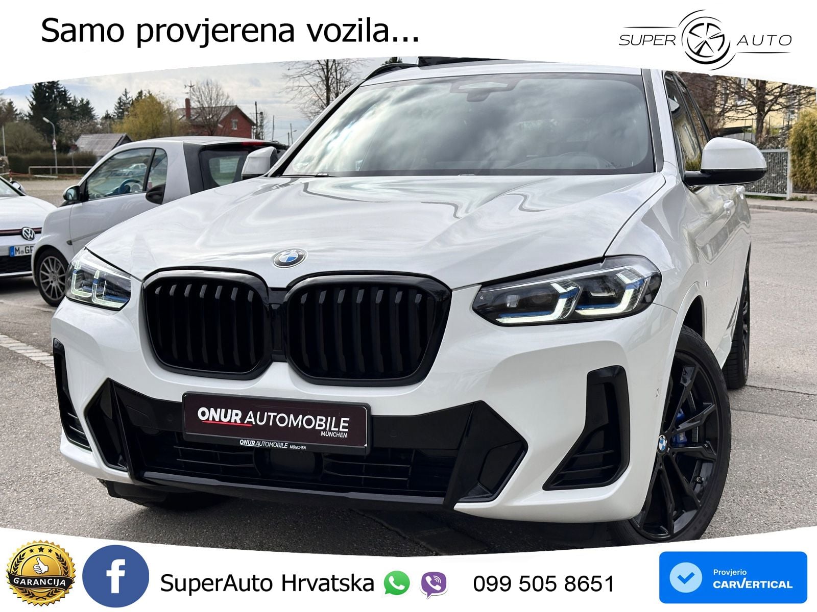 BMW X3 30d xDrive Steptronic M Sport LED+GR SJED+ACC