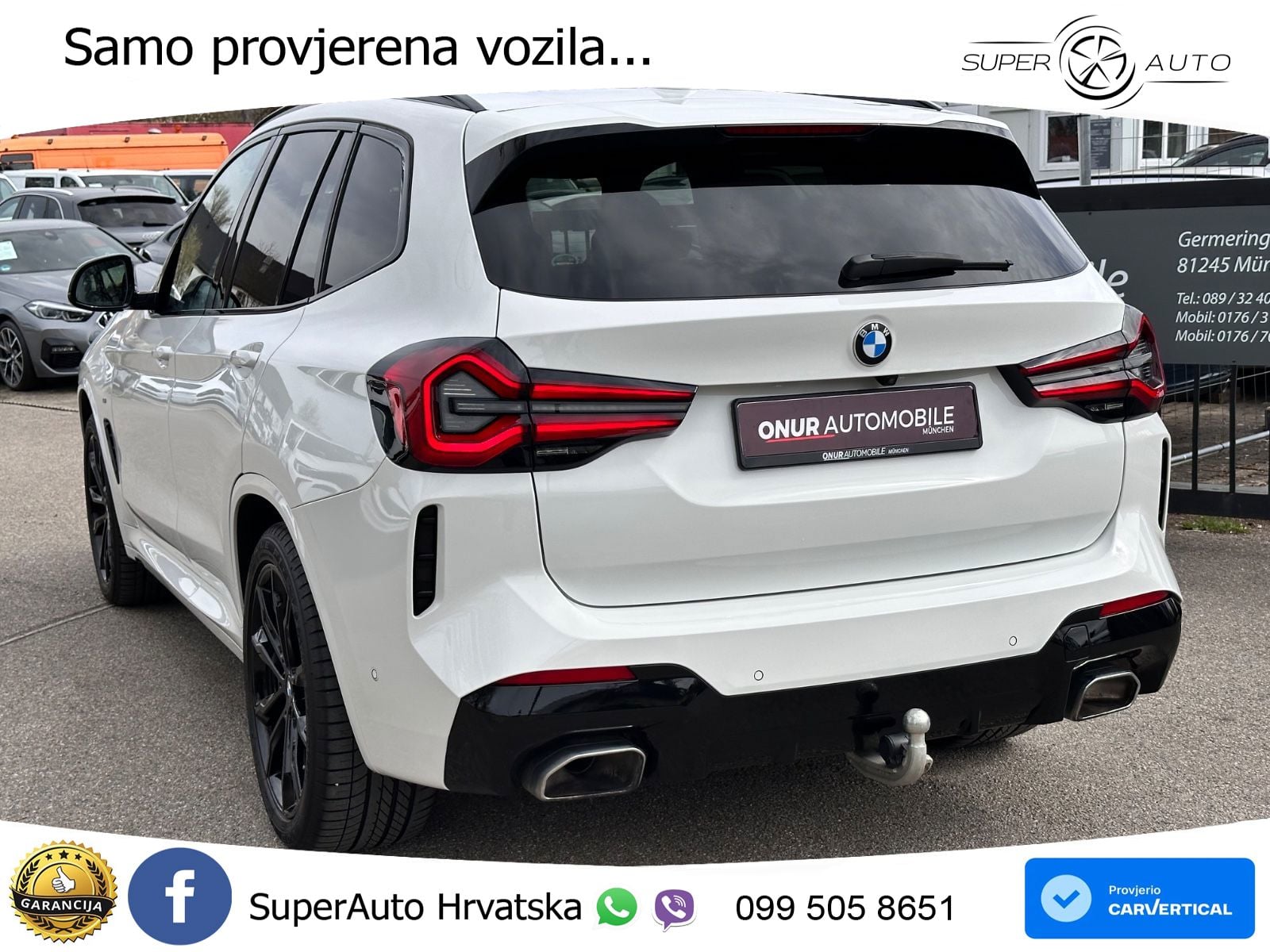BMW X3 30d xDrive Steptronic M Sport LED+GR SJED+ACC