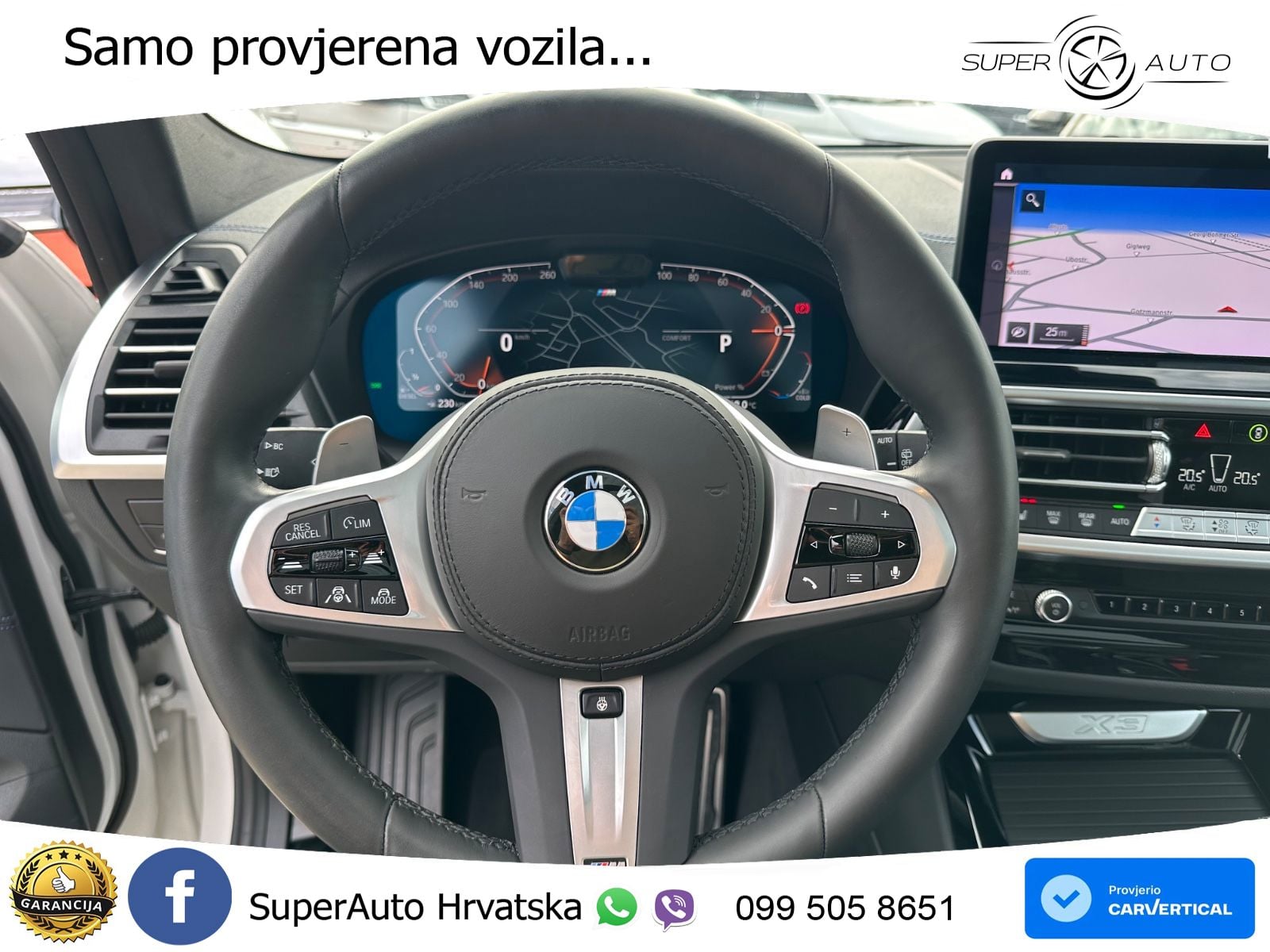 BMW X3 30d xDrive Steptronic M Sport LED+GR SJED+ACC