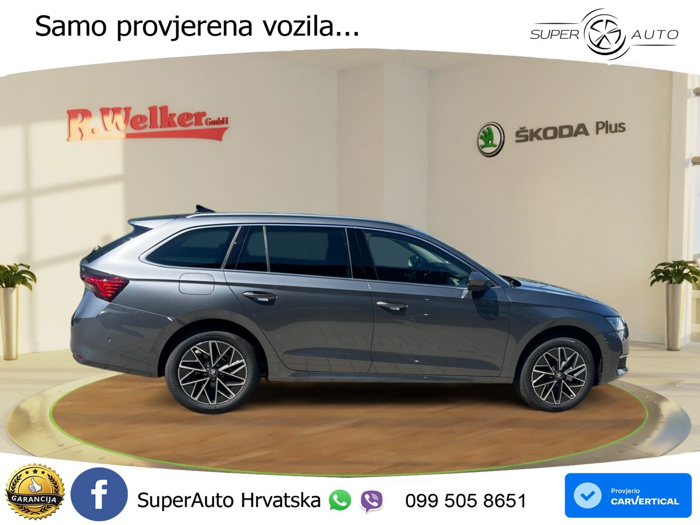 Škoda Octavia Combi 2.0 TDI (150 KS) DSG MATRIX+GR SJED+KAM