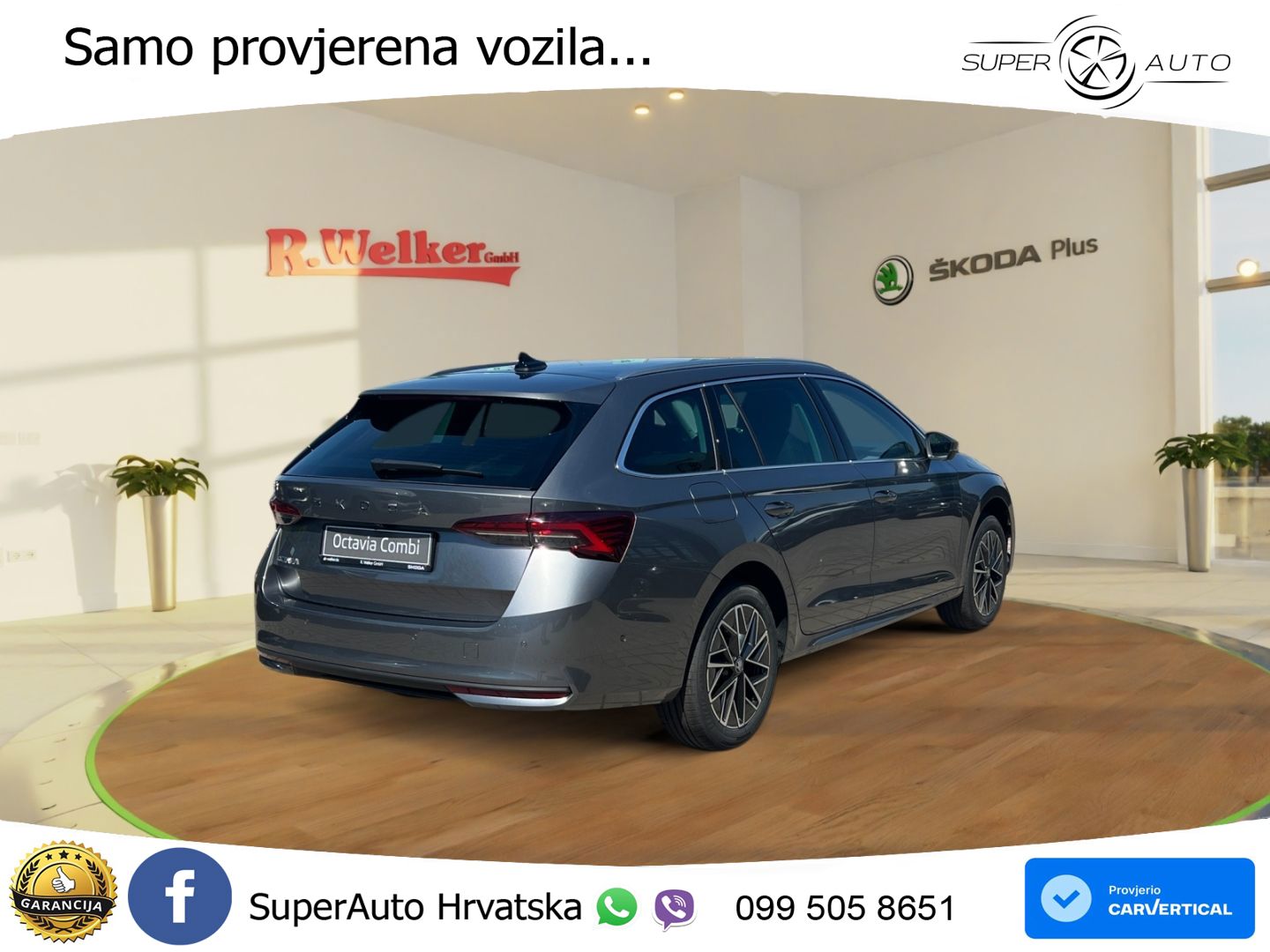 Škoda Octavia Combi 2.0 TDI (150 KS) DSG MATRIX+GR SJED+KAM