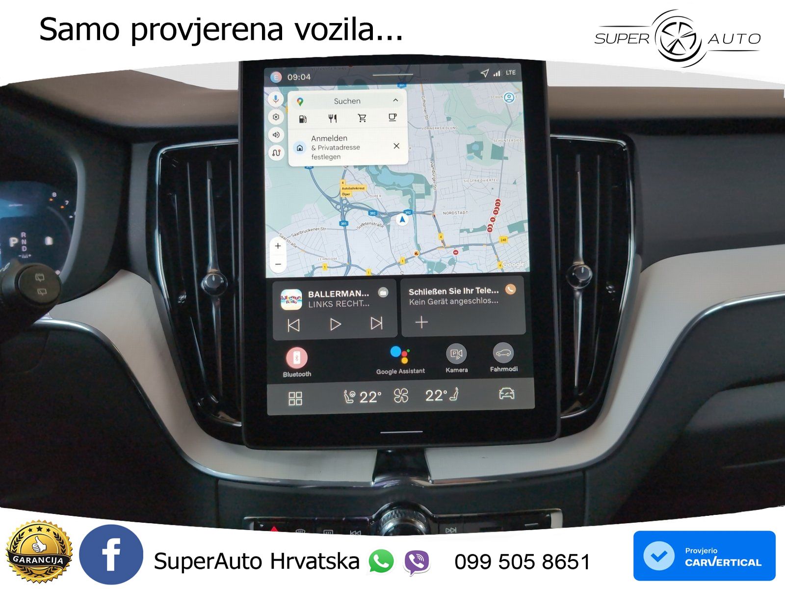 Volvo XC60 B5 Benzin AWD Geartronic LED+GR SJED+ACC