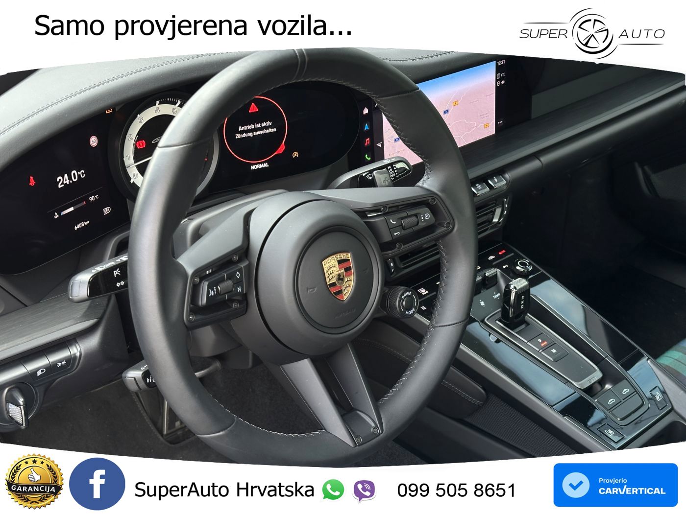 Porsche 911 Targa 4 GTS 3.0 (480 KS) PDK LED+GR SJED+ACC