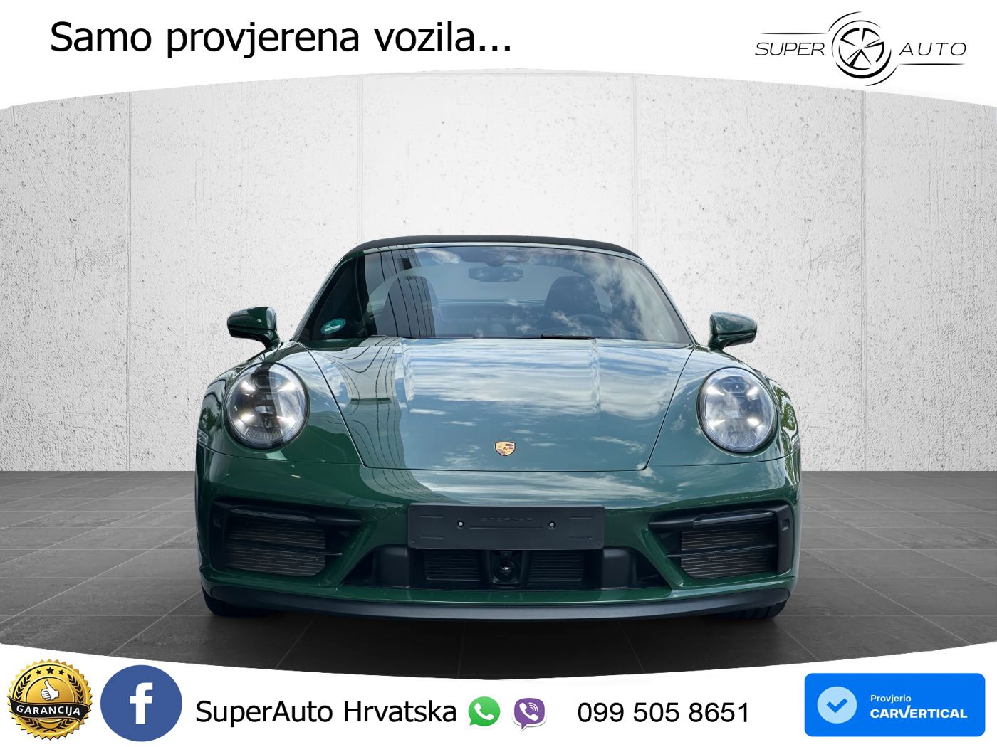 Porsche 911 Targa 4 GTS 3.0 (480 KS) PDK LED+GR SJED+ACC