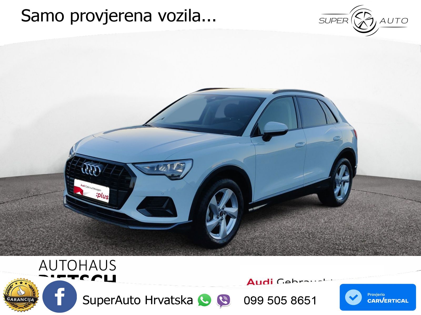 Audi Q3 35 TFSI (150 KS) S tronic advanced LED+GR SJED+ACC