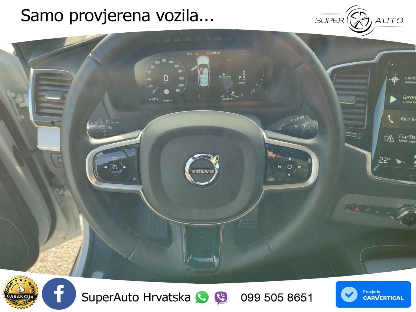 Volvo XC90 Recharge 2.0 T8 AWD Geartronic LED+GR SJED+ACC