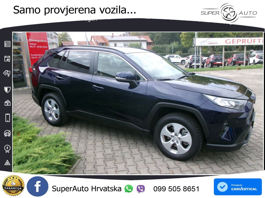 Toyota RAV4 2.5 (218 KS) Hybrid eCVT Team Deutschland LED+GR SJED+ACC