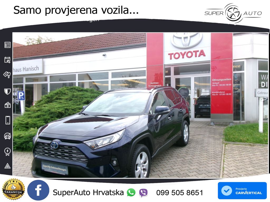 Toyota RAV4 2.5 (218 KS) Hybrid eCVT Team Deutschland LED+GR SJED+ACC