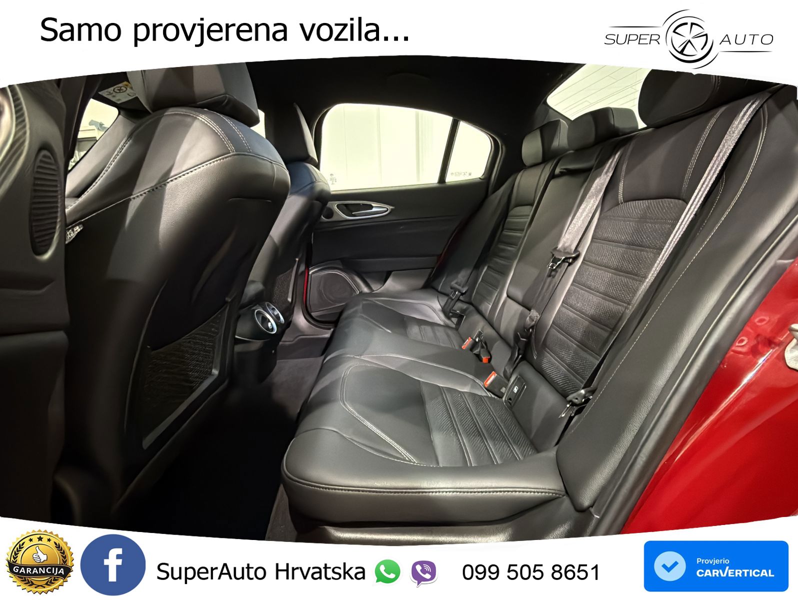 Alfa Romeo Giulia 2.0 Turbo (280 KS) Q4 Automatic LED+GR SJED+ACC