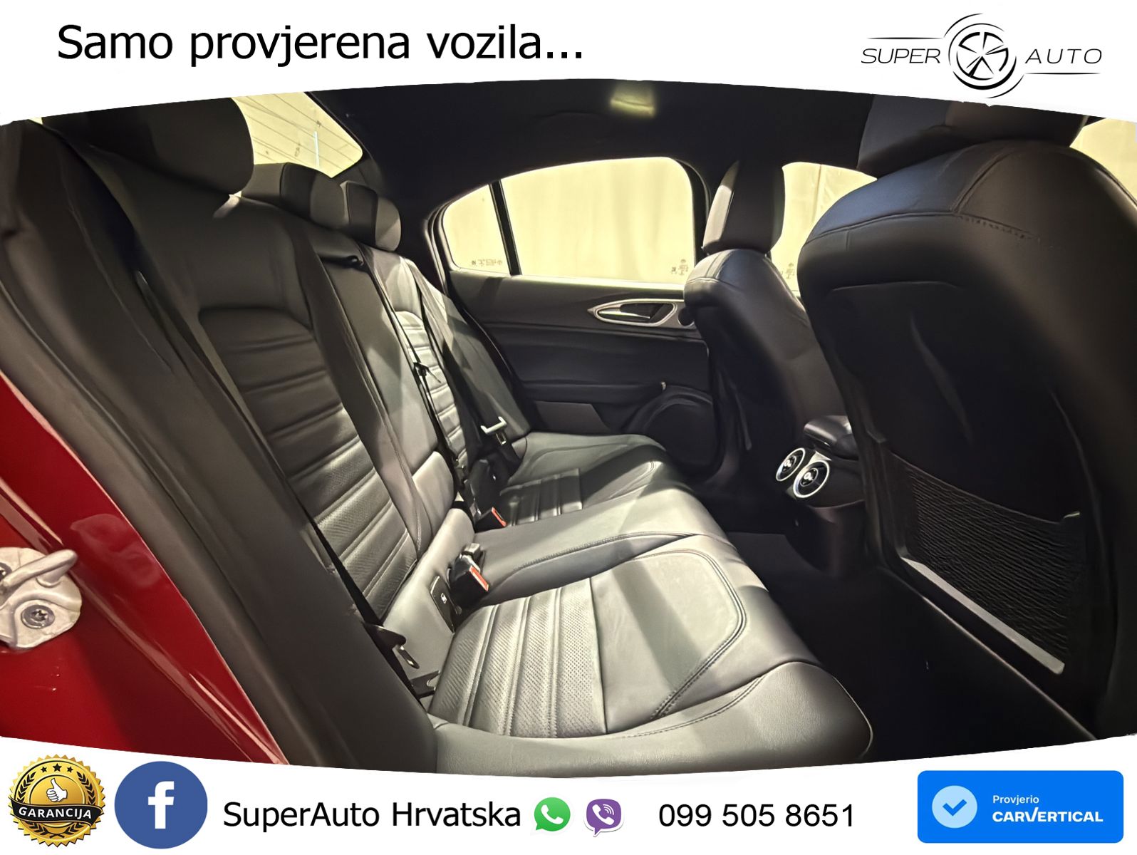 Alfa Romeo Giulia 2.0 Turbo (280 KS) Q4 Automatic LED+GR SJED+ACC