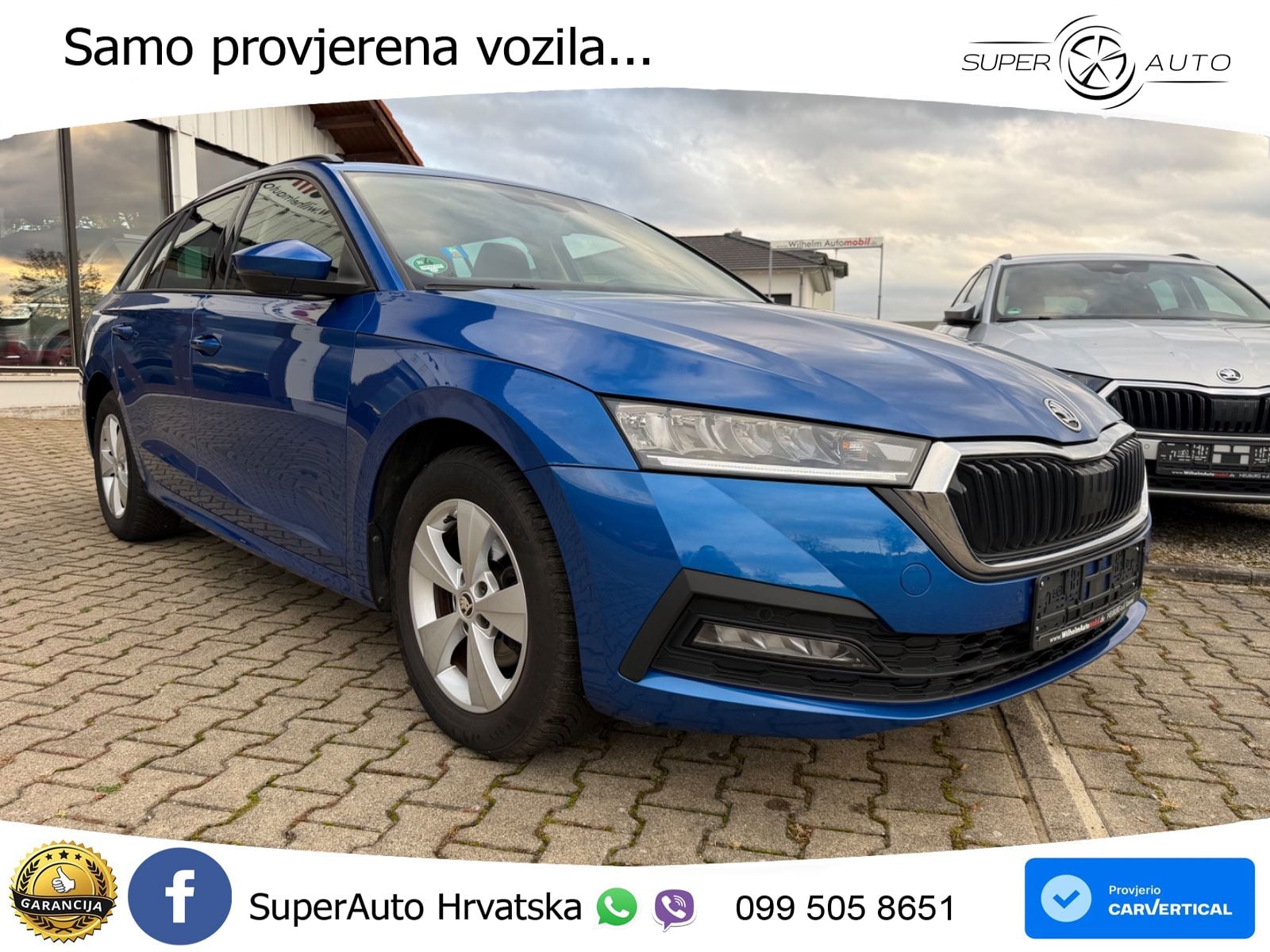 Škoda Octavia Combi 2.0 TDI (150 KS) LED+GR SJED+ACC