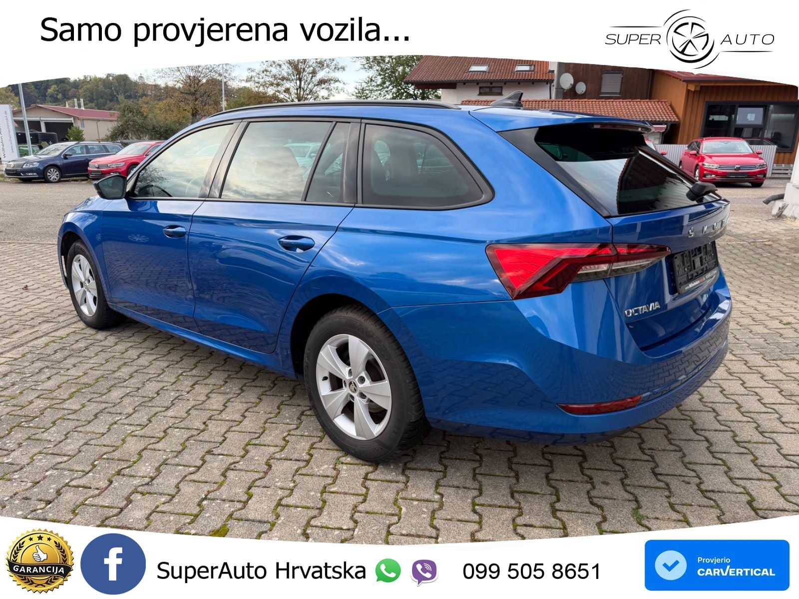 Škoda Octavia Combi 2.0 TDI (150 KS) LED+GR SJED+ACC