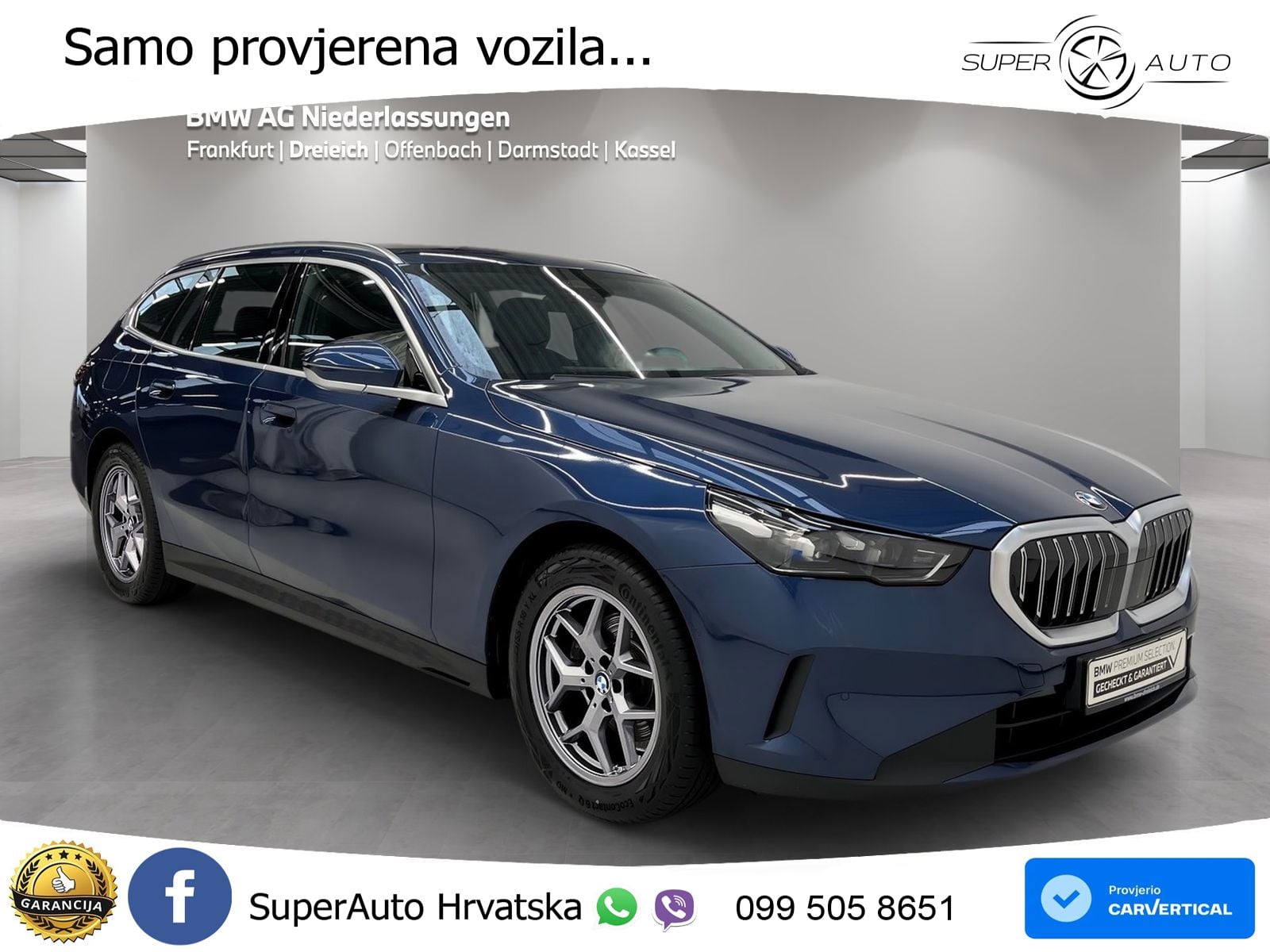 BMW 520d Touring (197 KS) xDrive Steptronic LED+GR SJED+ACC