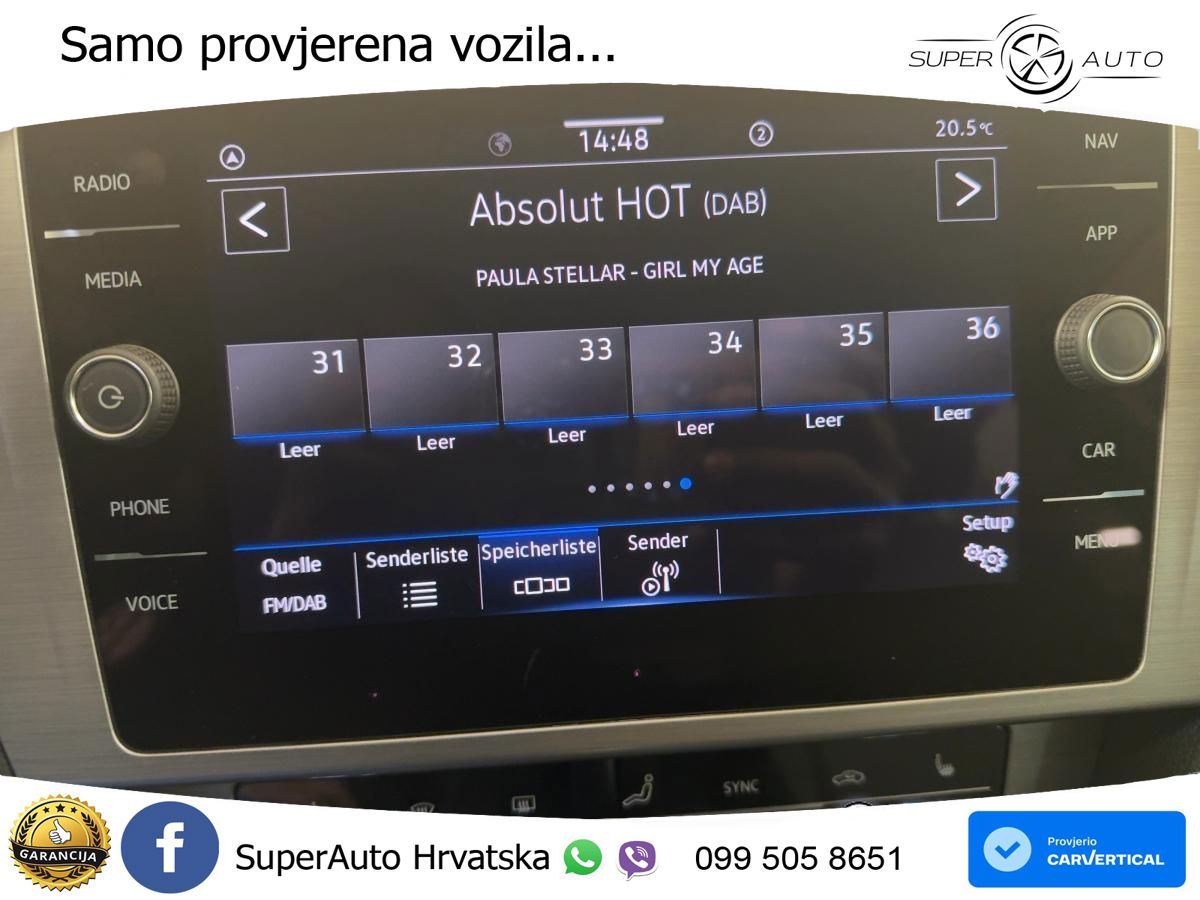 Volkswagen Passat Variant 2.0 TDI (150 KS) DSG LED+GR SJED+ACC