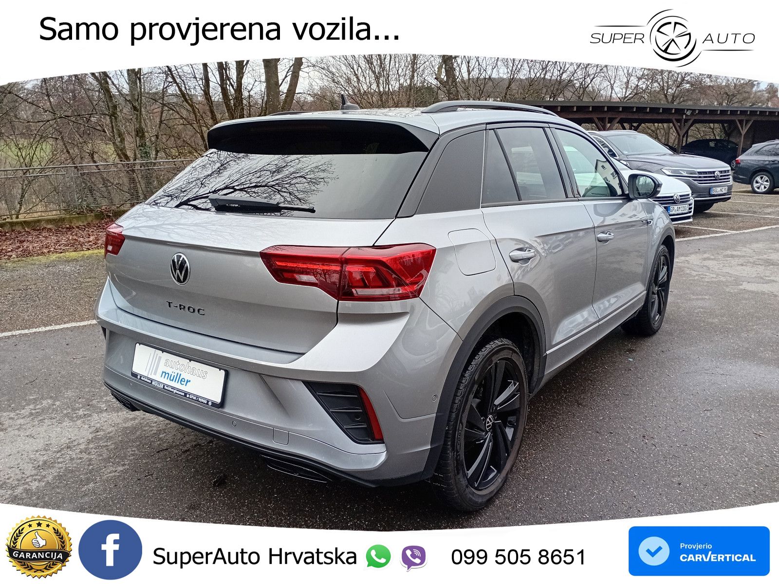 Volkswagen T-Roc 1.5 TSI (150 KS) DSG LED+GR SJED+ACC
