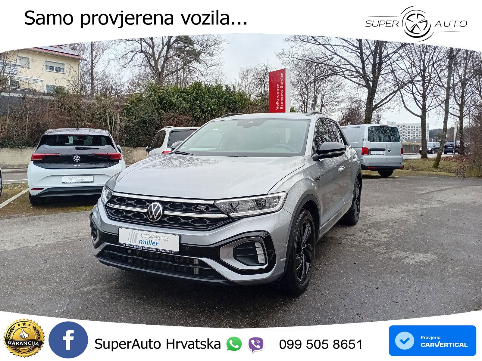 Volkswagen T-Roc 1.5 TSI (150 KS) DSG LED+GR SJED+ACC