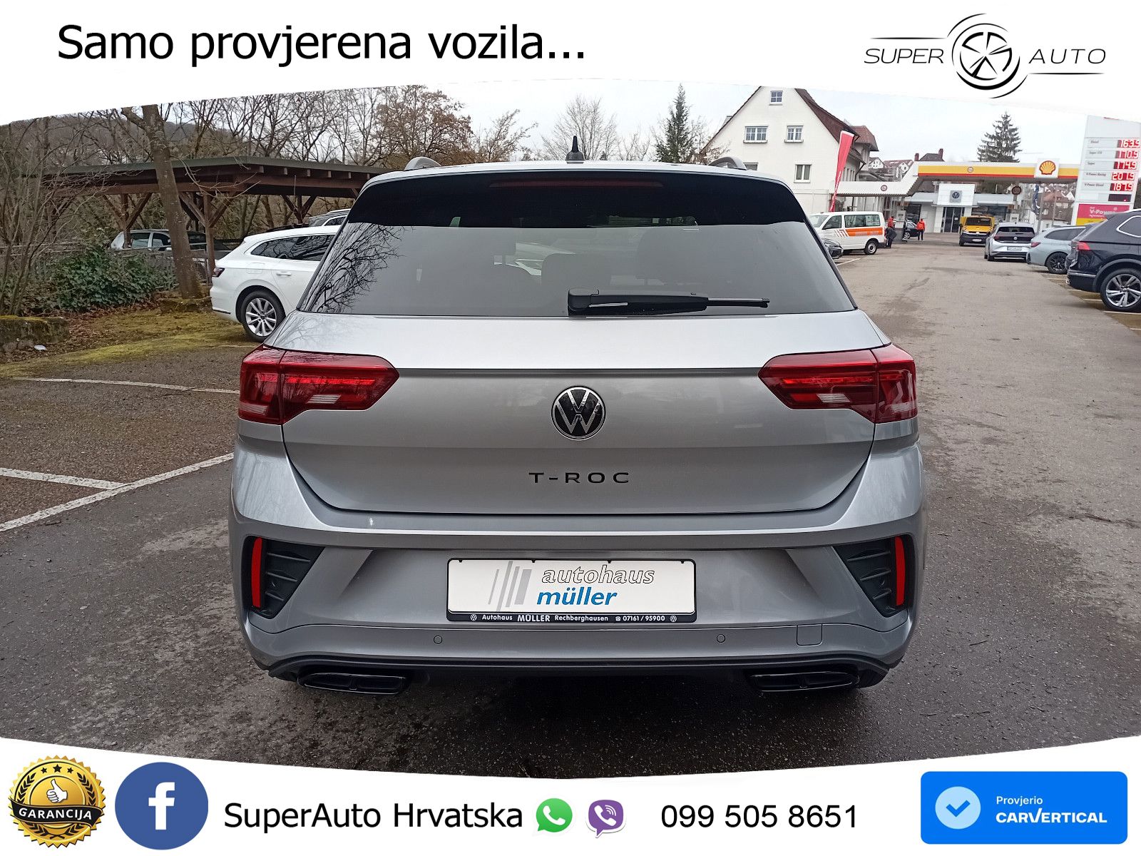 Volkswagen T-Roc 1.5 TSI (150 KS) DSG LED+GR SJED+ACC