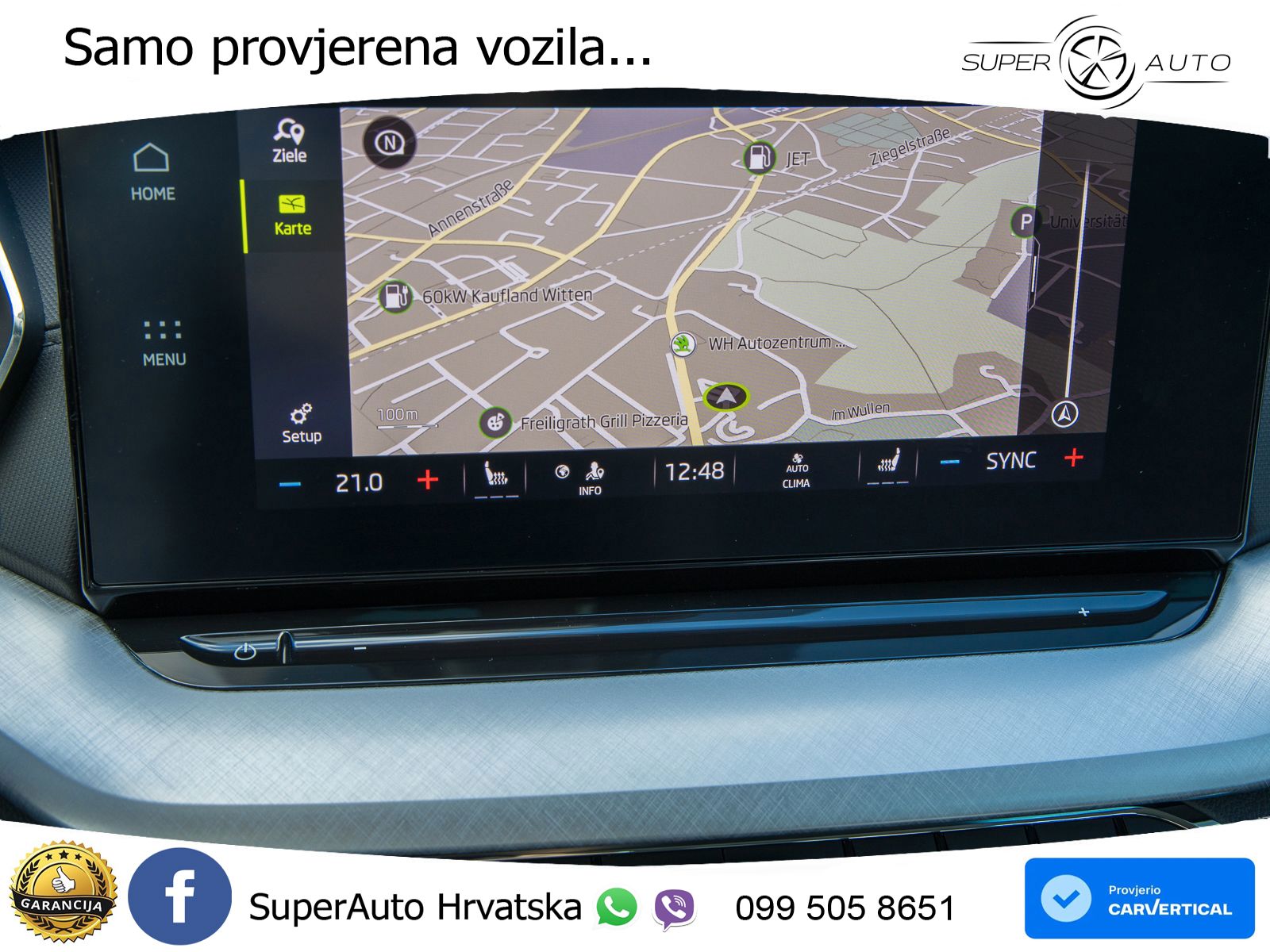 Škoda Octavia Combi 1.5 TSI EVO e-TEC (150 KS) DSG LED+GR SJED+ACC