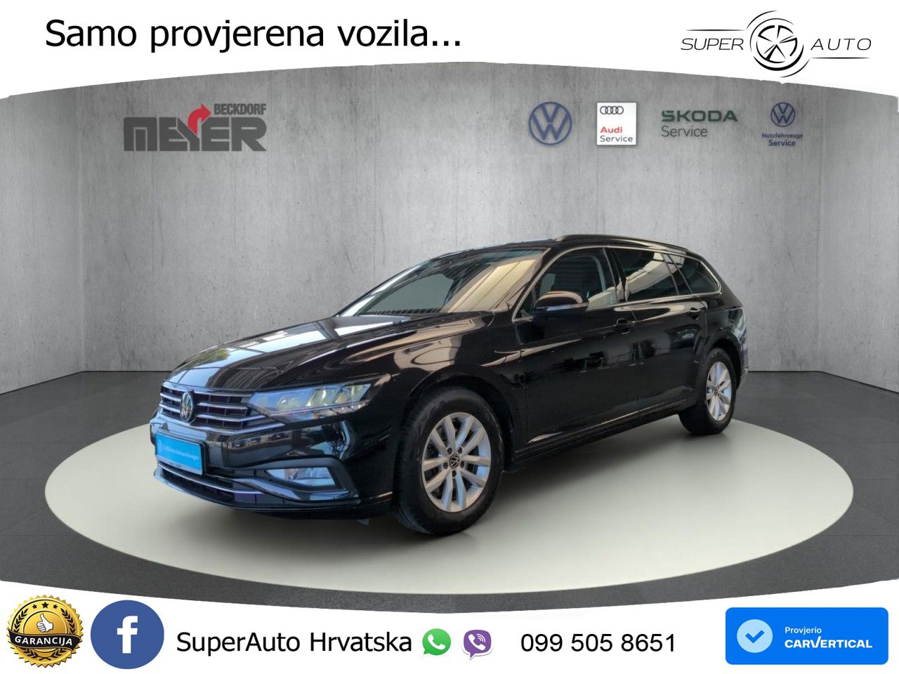 Volkswagen Passat Variant 2.0 TDI (150 KS) DSG Business LED+GR SJED+ACC