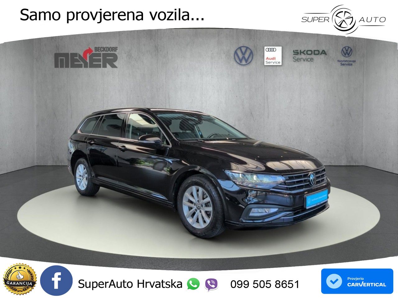 Volkswagen Passat Variant 2.0 TDI (150 KS) DSG Business LED+GR SJED+ACC