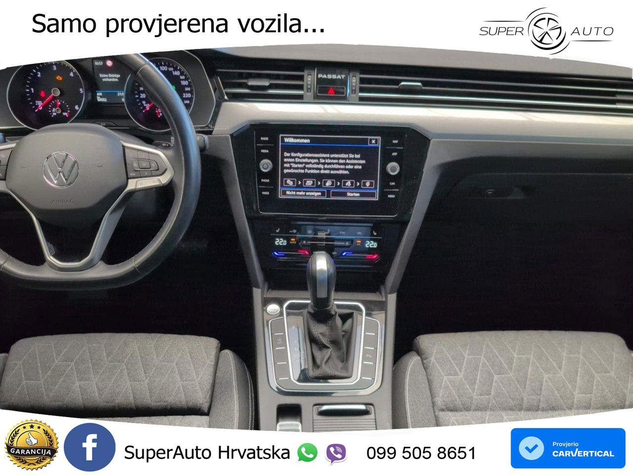 Volkswagen Passat Variant 2.0 TDI (150 KS) DSG Business LED+GR SJED+ACC