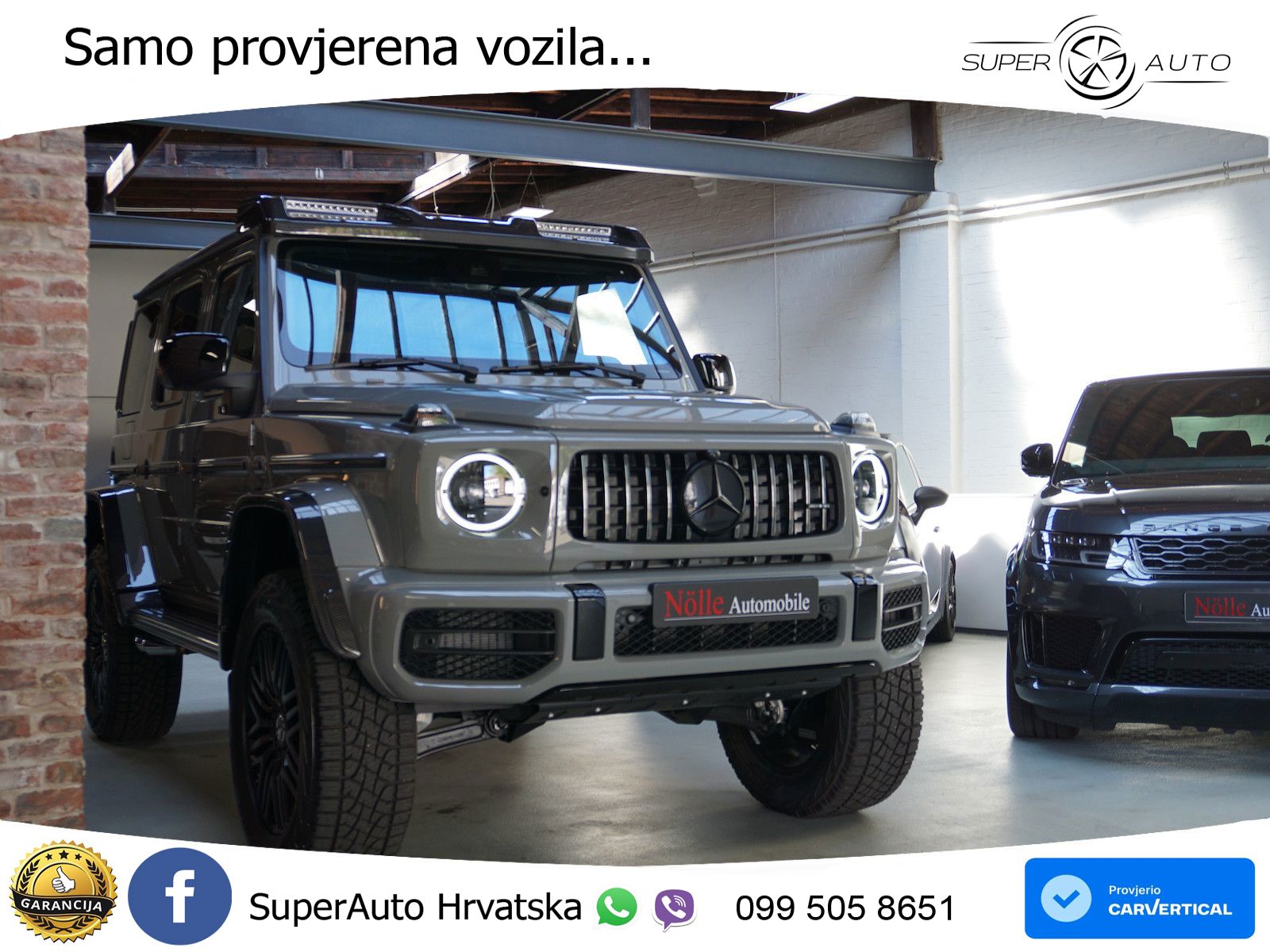 Mercedes AMG G 63 Long V8 (585 KS) 4MATIC 9G-TRONIC AMG SPEEDSHIFT TCT