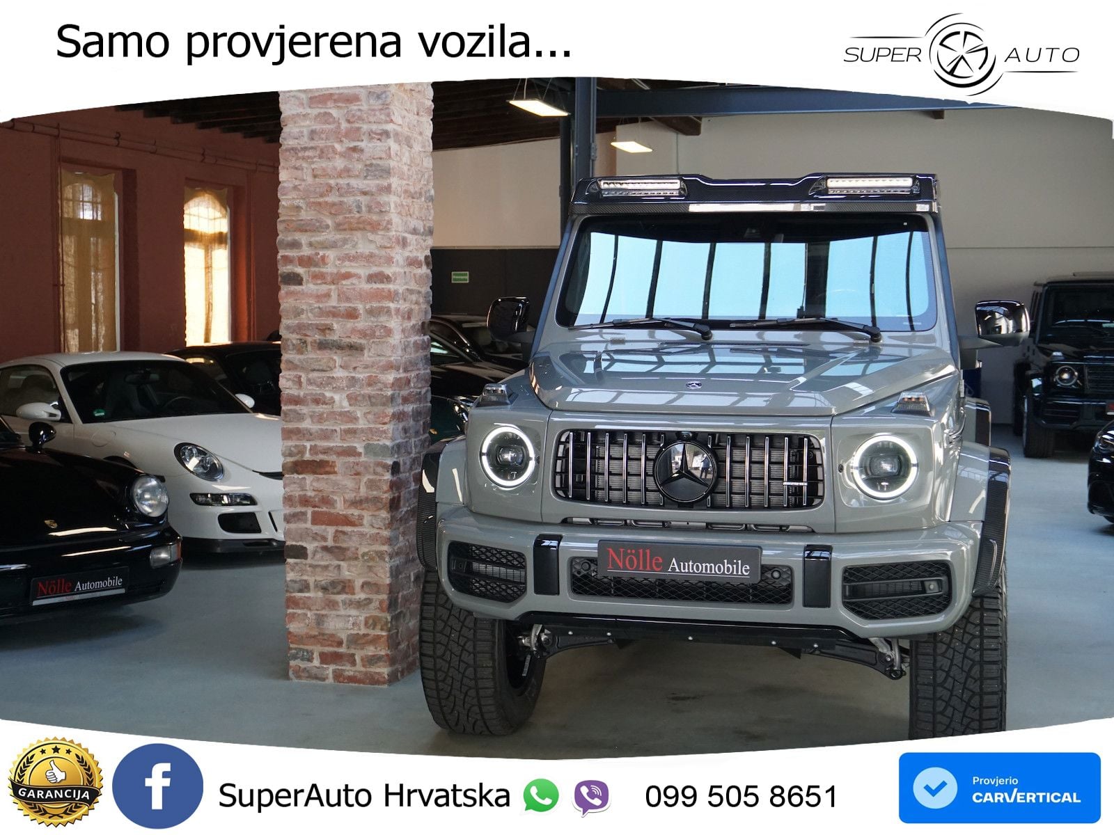 Mercedes AMG G 63 Long V8 (585 KS) 4MATIC 9G-TRONIC AMG SPEEDSHIFT TCT