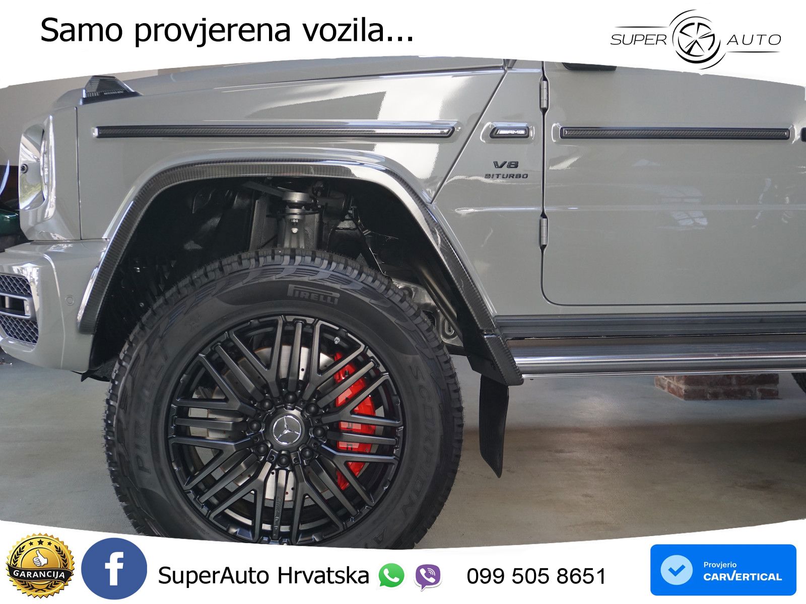 Mercedes AMG G 63 Long V8 (585 KS) 4MATIC 9G-TRONIC AMG SPEEDSHIFT TCT
