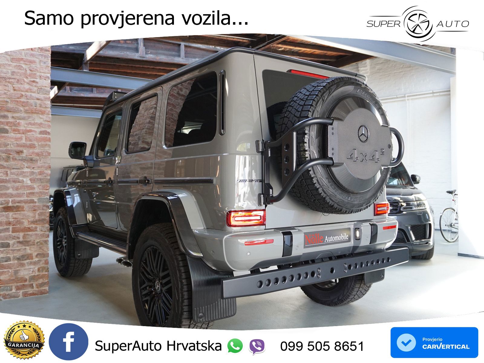 Mercedes AMG G 63 Long V8 (585 KS) 4MATIC 9G-TRONIC AMG SPEEDSHIFT TCT