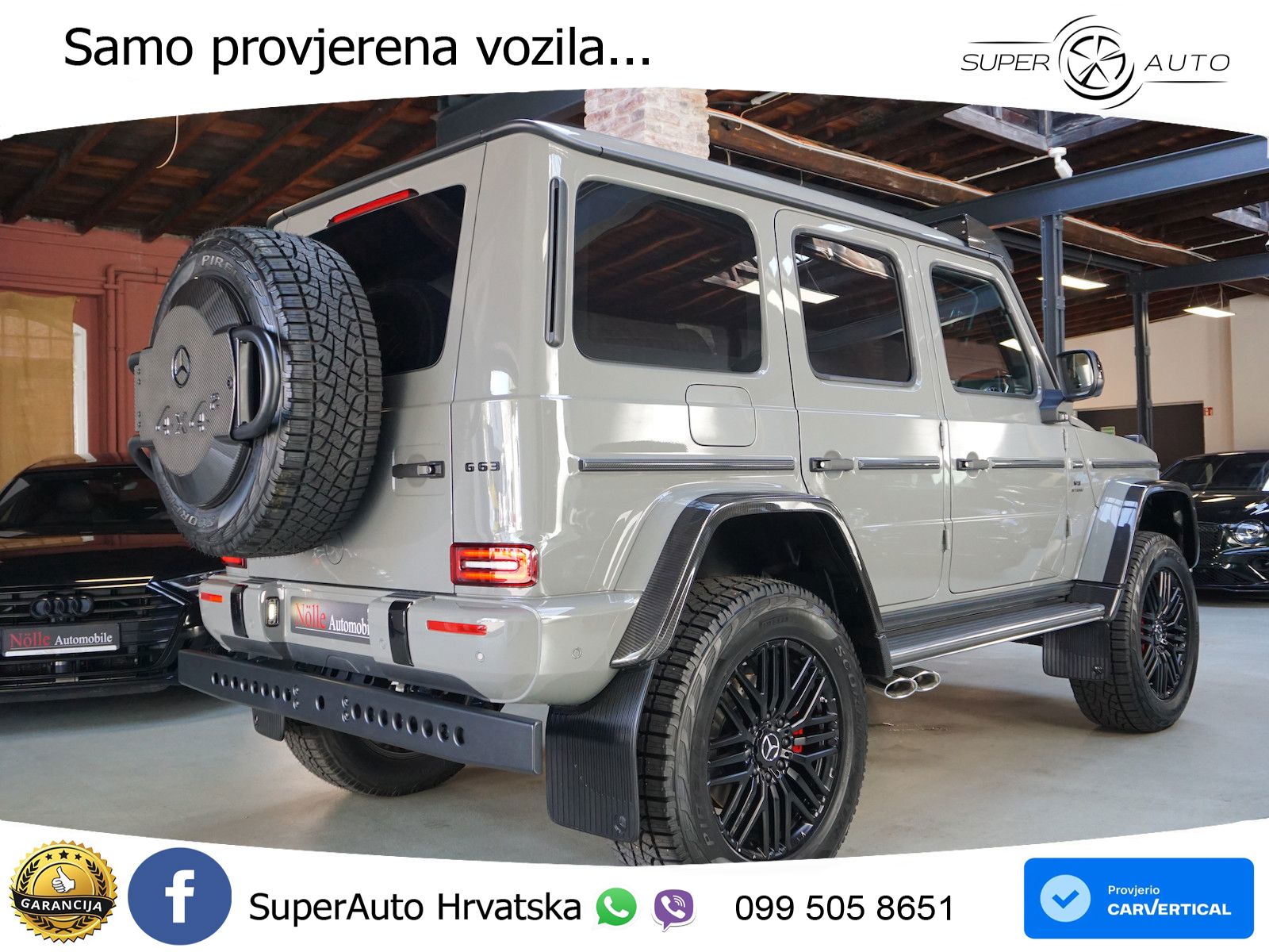 Mercedes AMG G 63 Long V8 (585 KS) 4MATIC 9G-TRONIC AMG SPEEDSHIFT TCT