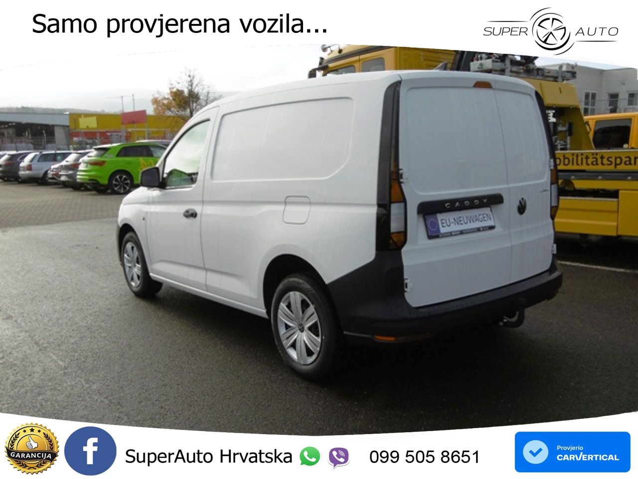 Volkswagen Caddy 1.5 TSI Cargo Basis Klima AHK ZV 116 KS