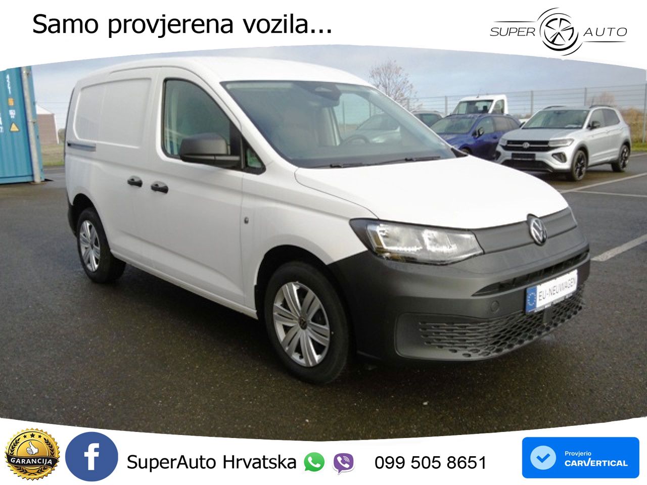 Volkswagen Caddy 1.5 TSI Cargo Basis Klima AHK ZV 116 KS